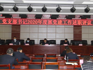 半岛·体育(中国)官方网站召开2020年度党支部书记抓党建工作述职报告会