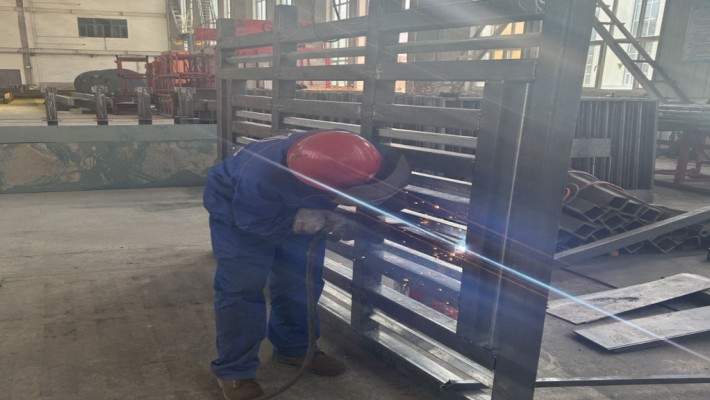 【基层动态】康甲公司承揽的建设工地洗车台顺利完成交付